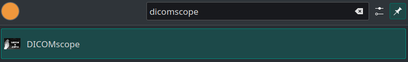 DICOMscope desktop entry.